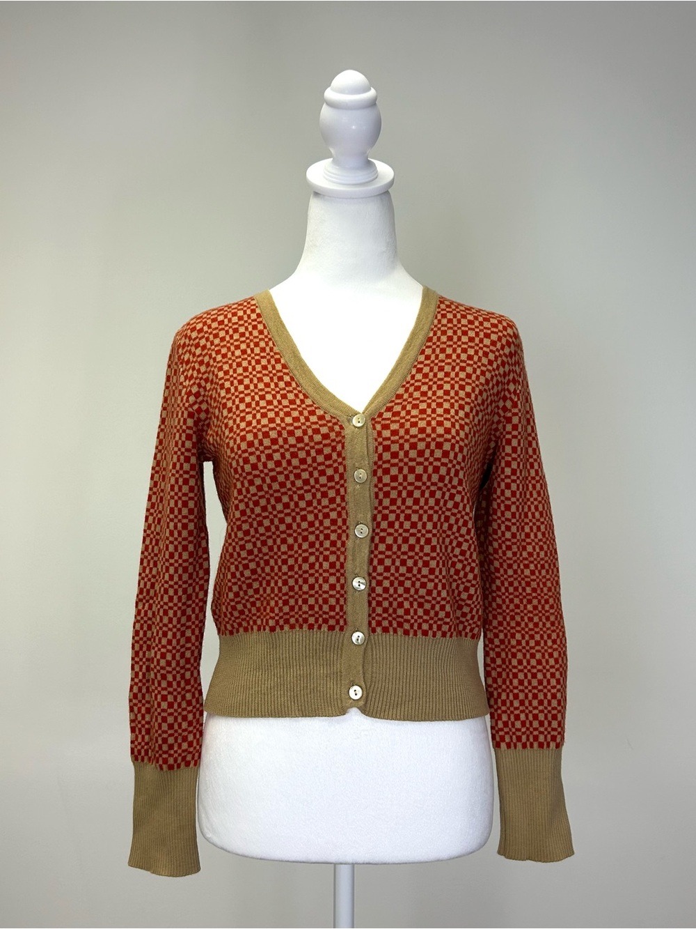 Georges Rech Maille Made in Italy 100% Extrafine Merino Wool Cardigan